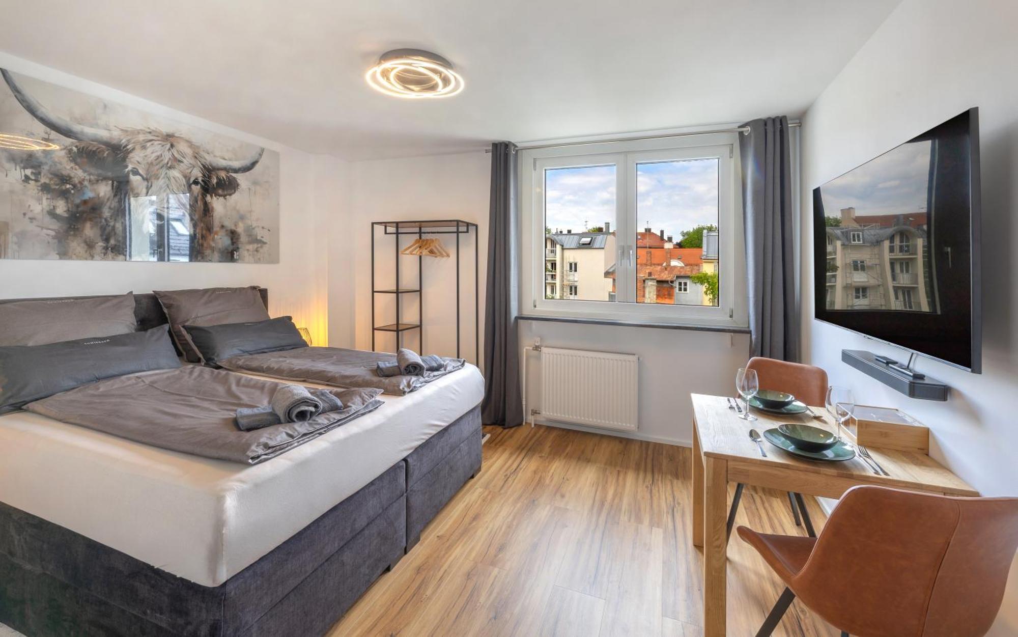 Sweethome - Super Zentral Und Modern, Kueche, Wifi Múnich Exterior foto